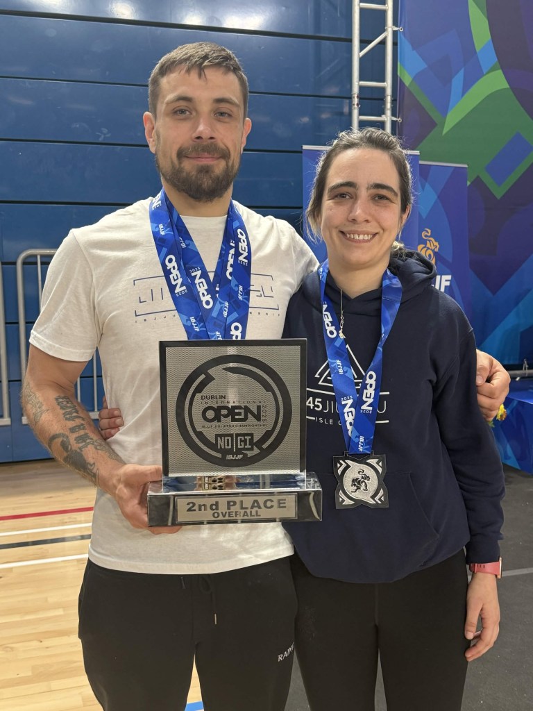 T45 Jiu-Jitsu competitors representing the Isle of Man.