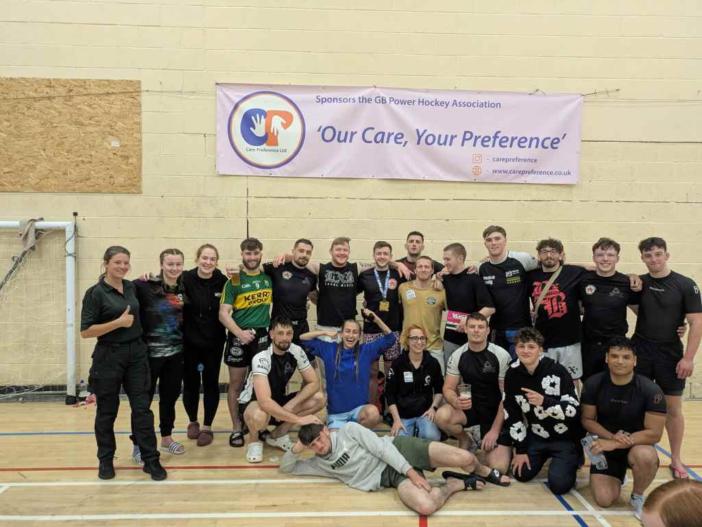 T45 Jiu-Jitsu competitors representing the Isle of Man.